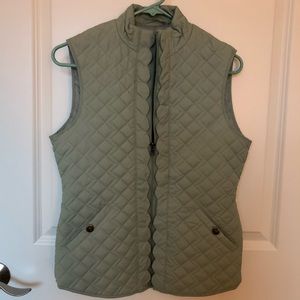 Southern Proper Womens Vest - sage/mint green